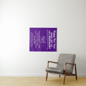 Business New Year Sale on Purple Tapestry (In Situ (Horizontal))