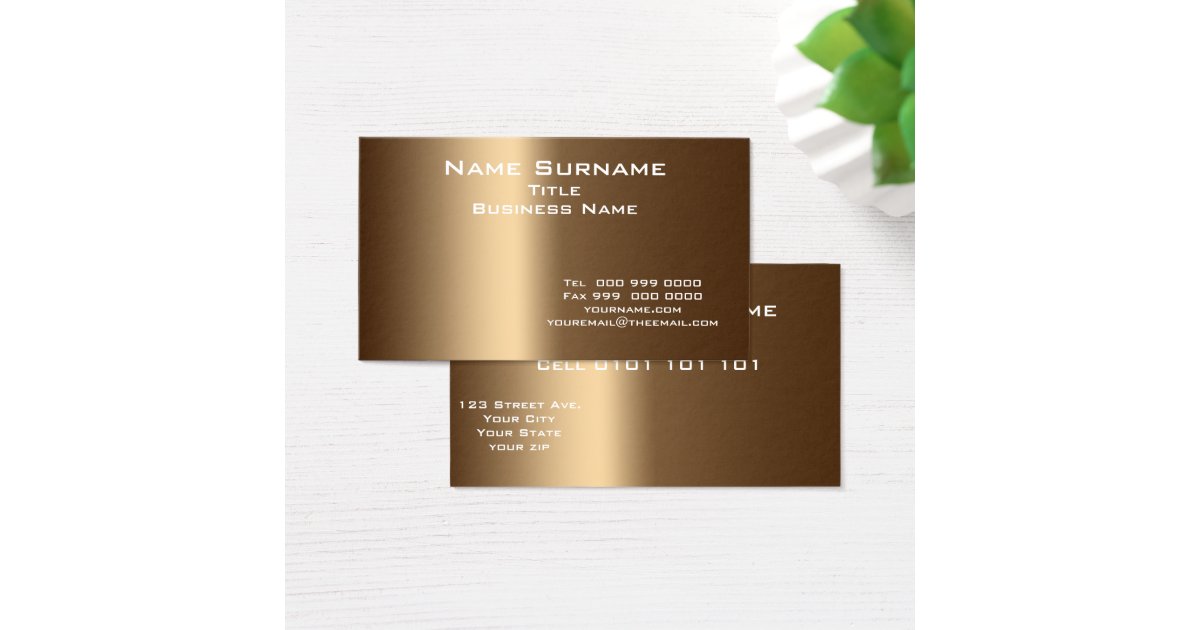 Business Normal size and Colours, Business Card | Zazzle