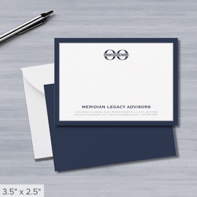 Business Note Card with Logo (Creator Uploaded)