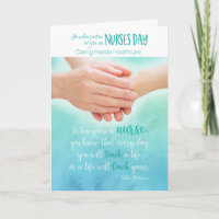 Business Nurses Day Tender Holding Hands