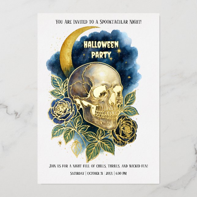 Business Office Community Halloween Creepy Party (Front)