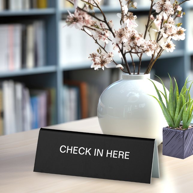 Business Office Waiting Room Check In Sign (Creator Uploaded)