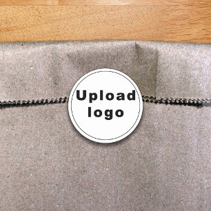 Business or Team Logo Round Sticker