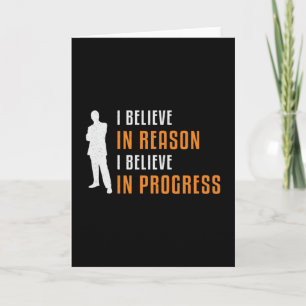 Business Owner I Believe In Reason In Progress CEO Card