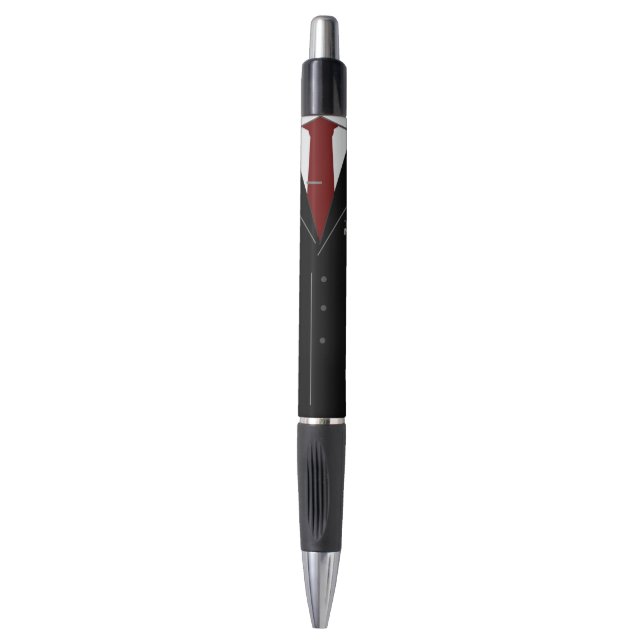Business Pen with Custom Name Text (Front Vertical)
