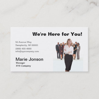 "Business People" Business Card