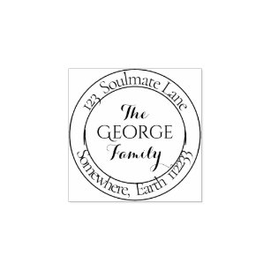 Business | Personal Create Your Own Rubber Stamp