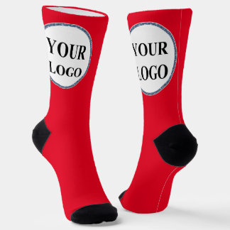 Business Personalised Men Gifts Template LOGO Socks