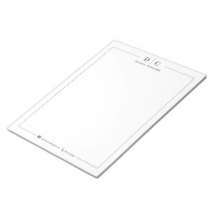 Business Personalised Notepad