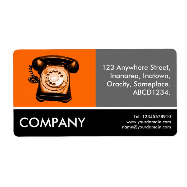 Business Photo - Hotline - Orange (Front)