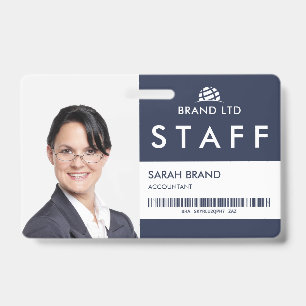 Business Photo ID Staff Badge