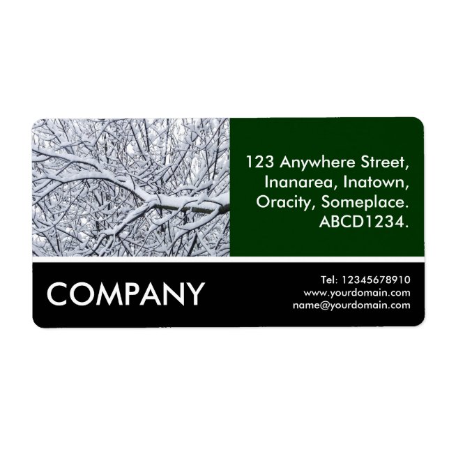 Business Photo - Snowy Branches (Front)