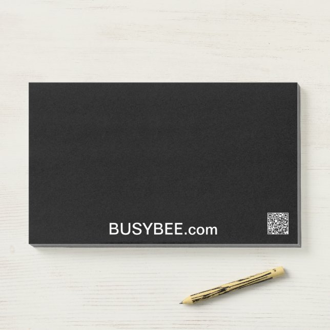 Business Post-It Notes - BusyBee Design (On Desk)