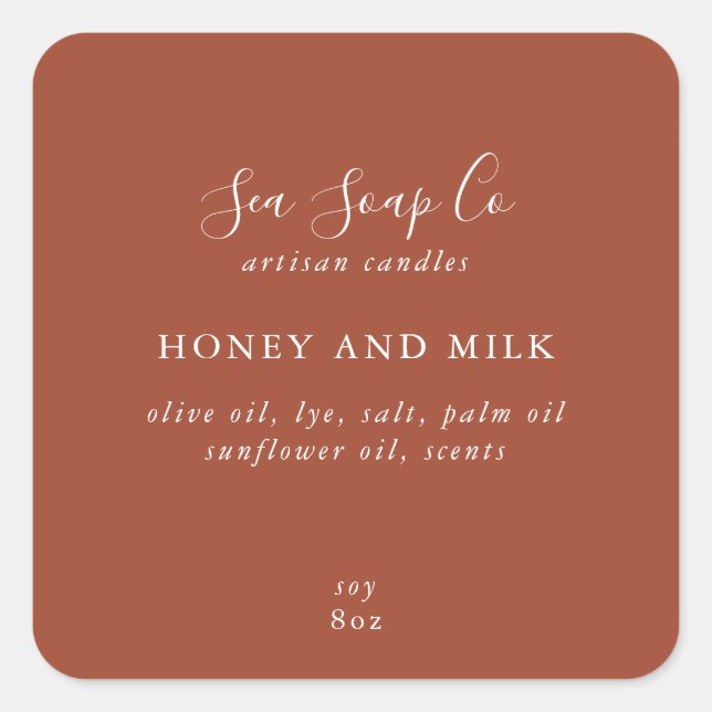 Business Product Labels (Front)