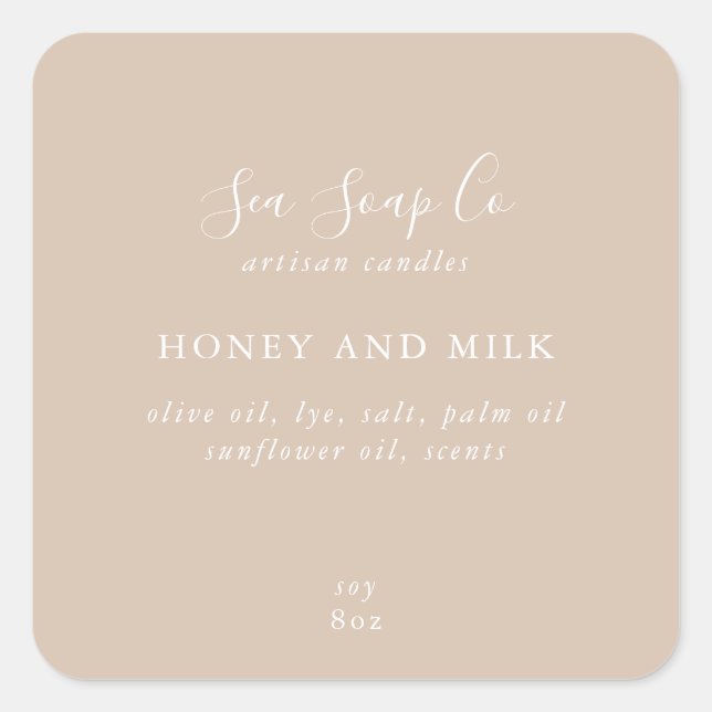 Business Product Labels (Front)