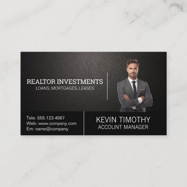 Business Professional | Finance Business Card (Front)