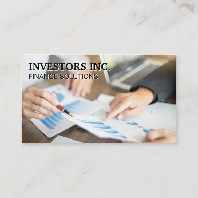 Business Professional | Finance Card (Front)