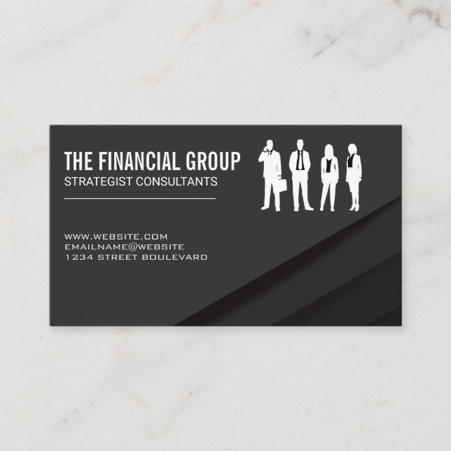 Business Professionals | Consultants Card (Front)
