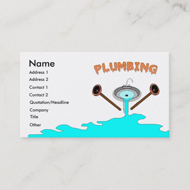 Business Profile Card (Front)