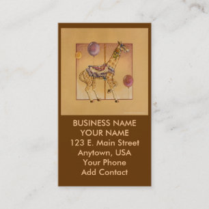 Business - Profile Card - Carousel Giraffe