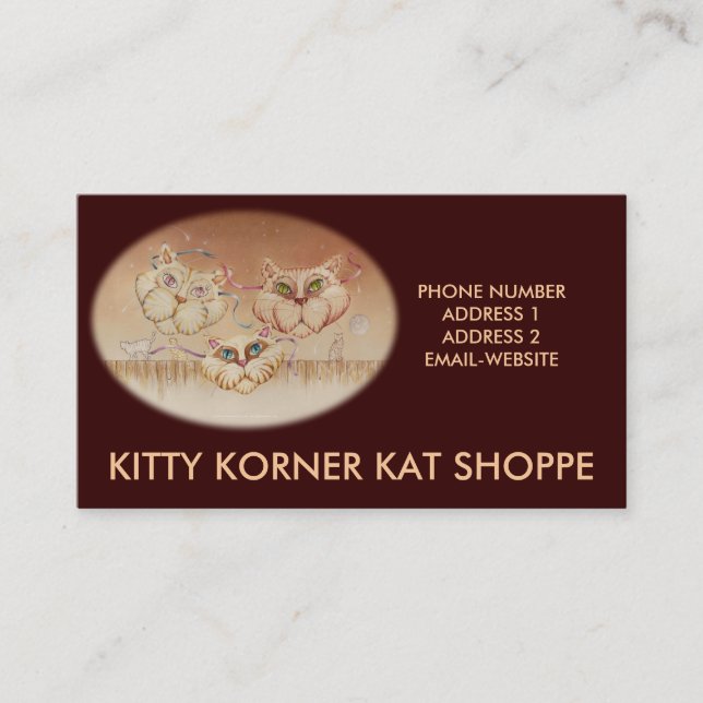 Business - Profile Card - Tabby Road (Front)