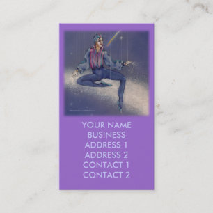 Business Profile Cards - Cosmic Mime (sq)