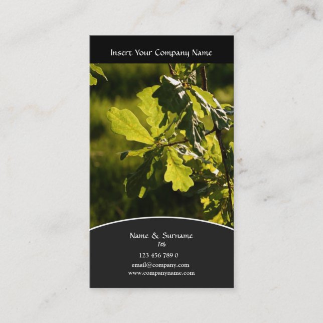 Business profile Winery vineyard grape Business Card (Front)