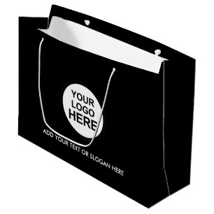 Business Promotional Custom Logo Shopping Large Gift Bag