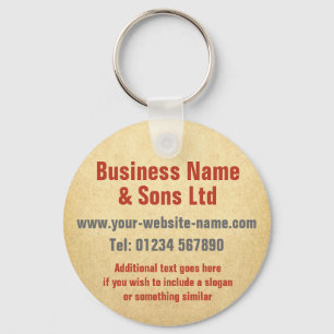 Business Promotional Key Ring