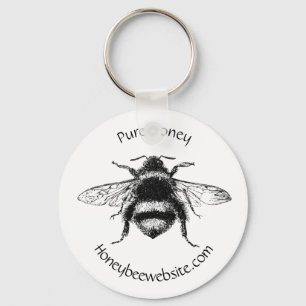 Business Promotional Keyring - Honeybee Design