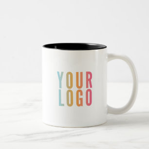 Business Promotional Logo Two-Tone Coffee Mug