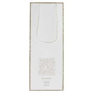 Business Promotional Modern Elegant Wine Gift Bag