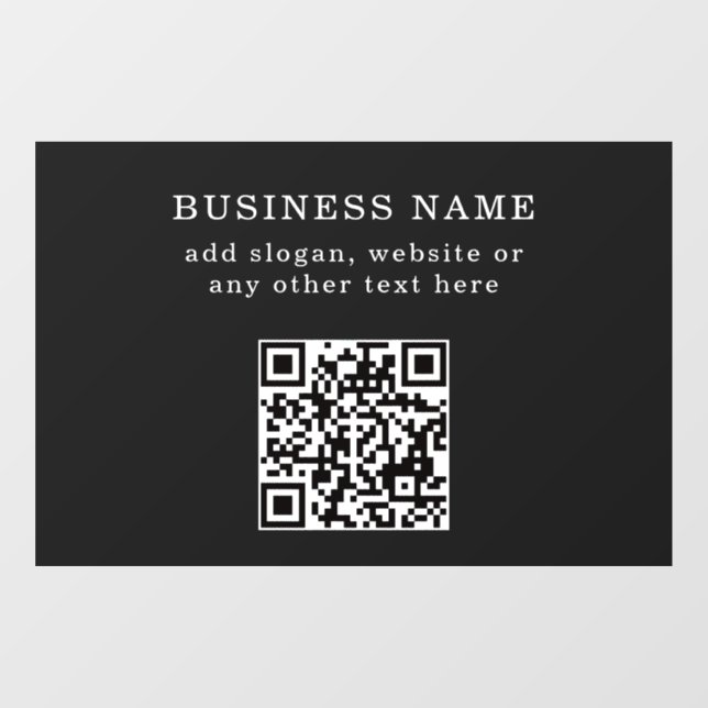 Business Promotional QR code  (Sheet)
