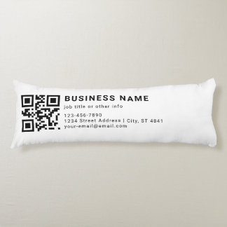 Business Promotional QR Code Body Cushion