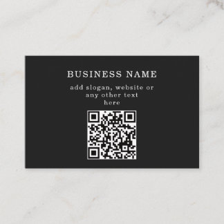 Business Promotional QR code Discount Card