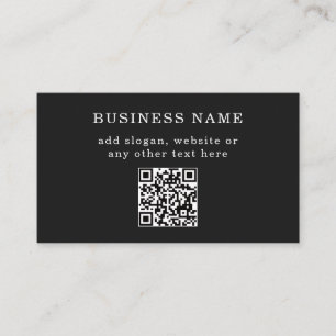 Business Promotional QR code Discount Card