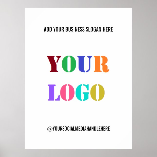Business Promotional Social Media Poster Template (Front)