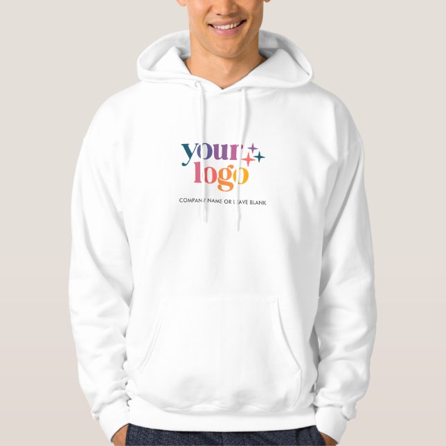 Business Promotional Your Logo Here Hoodie (Front)