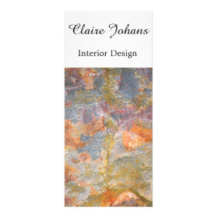 Business Promotions Speckles of Gold Rack Card