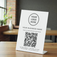 Business QR Code and Logo