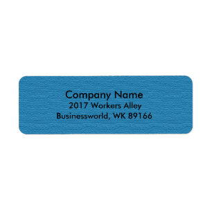Business Return Address Label