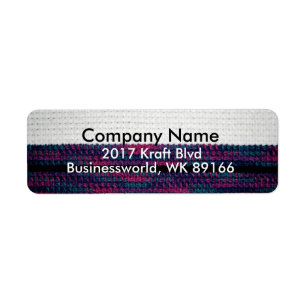 Business Return Address Label