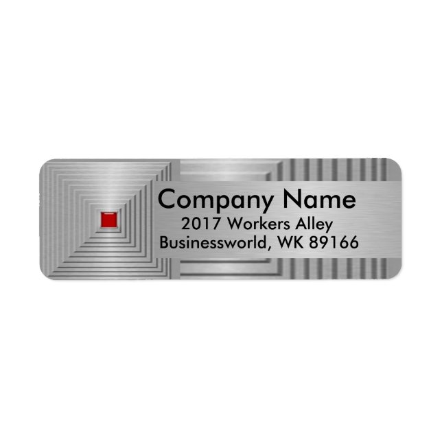 Business Return Address Return Address Label (Front)