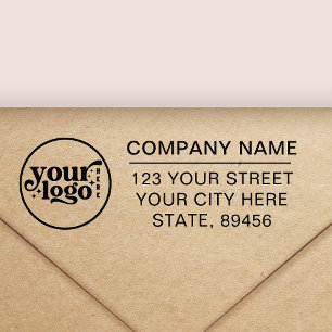 Business Return Address Stamp