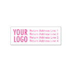 Business Return Address with Logo Custom