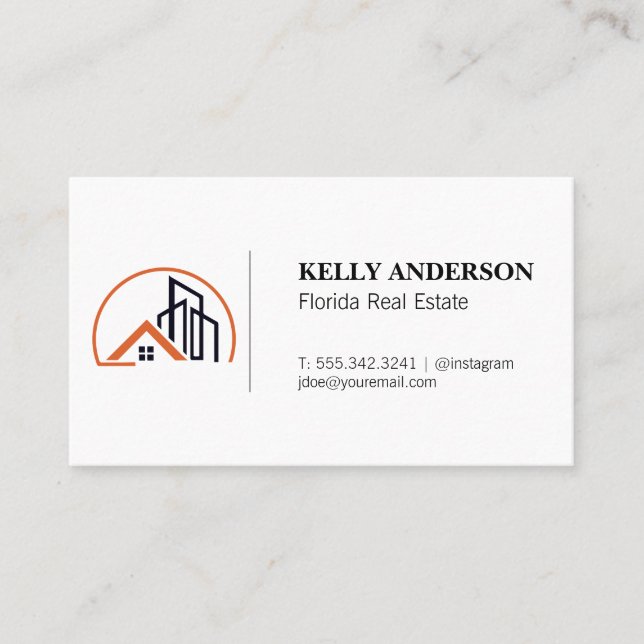 Business Sales | Real Estate Professional Business Card (Front)