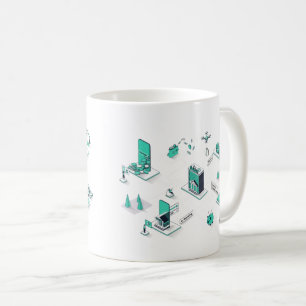 Business Scaling Coffee Mug