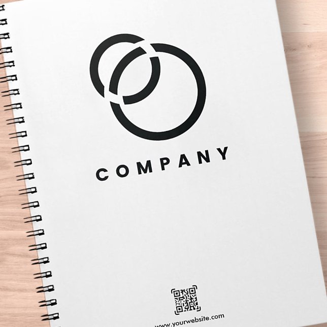 Business Scan Me QR Code Website Modern Simple Notebook (Creator Uploaded)