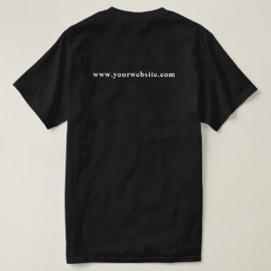 Business Scan Me QR Code Website Modern Simple T-Shirt