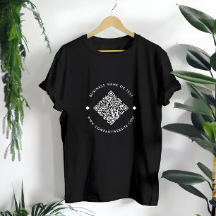 Business Scan Me QR Code Website Modern T-Shirt